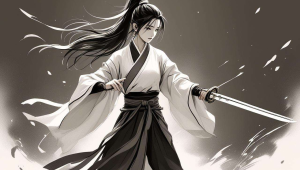 ai绘画水墨武侠模型