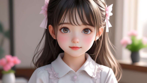 ai绘画小女孩模型教程
