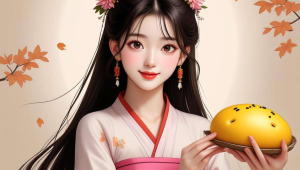 豆包ai绘画描绘美女