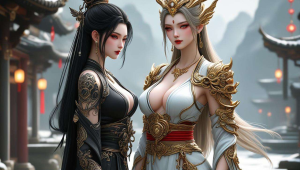AI黑神话悟空女妖精模型