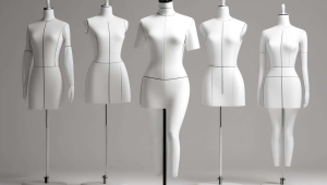 ai怎样完成服装设计人体模型